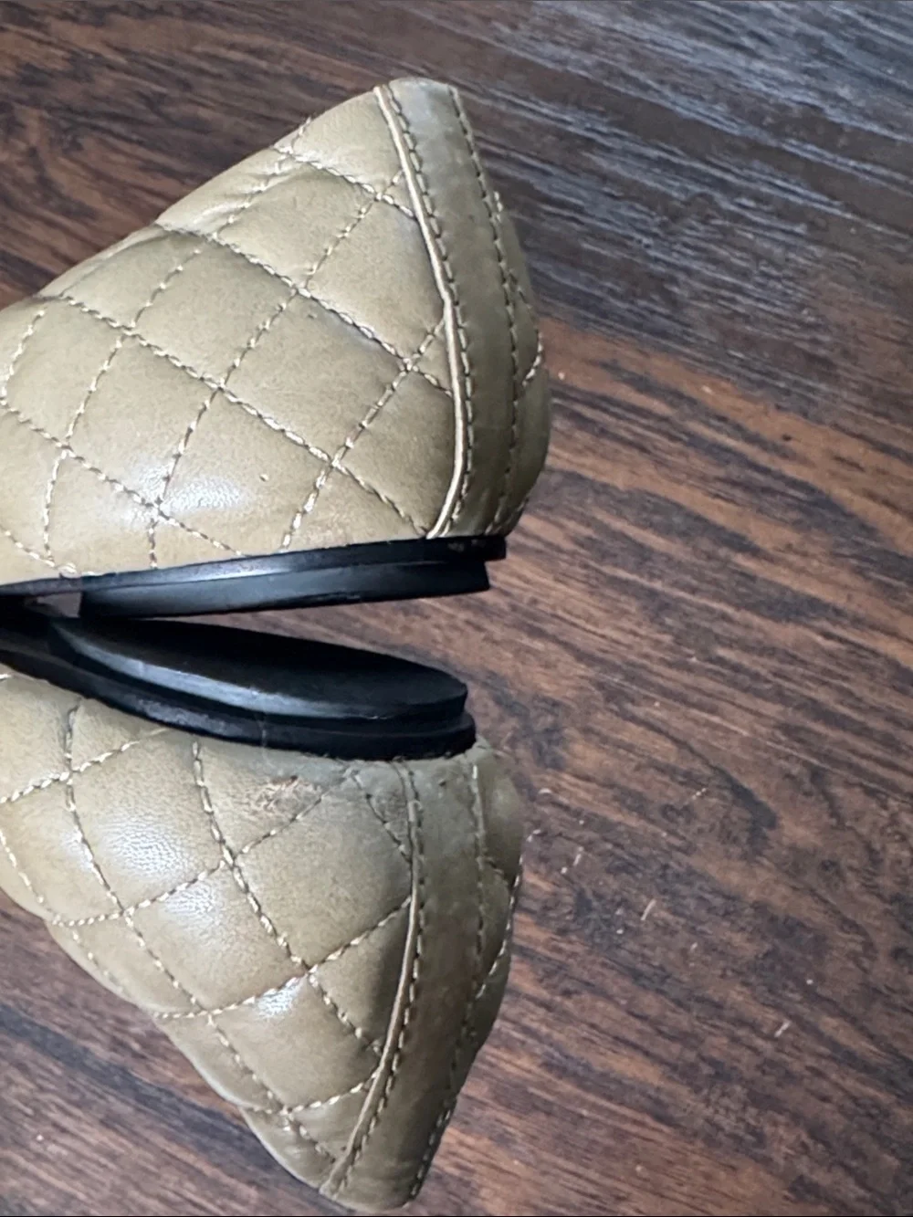 Tory Burch quilted leather